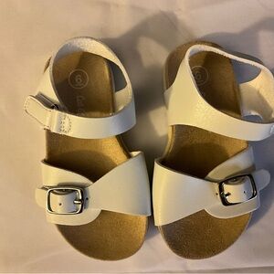 White Kids Sandals